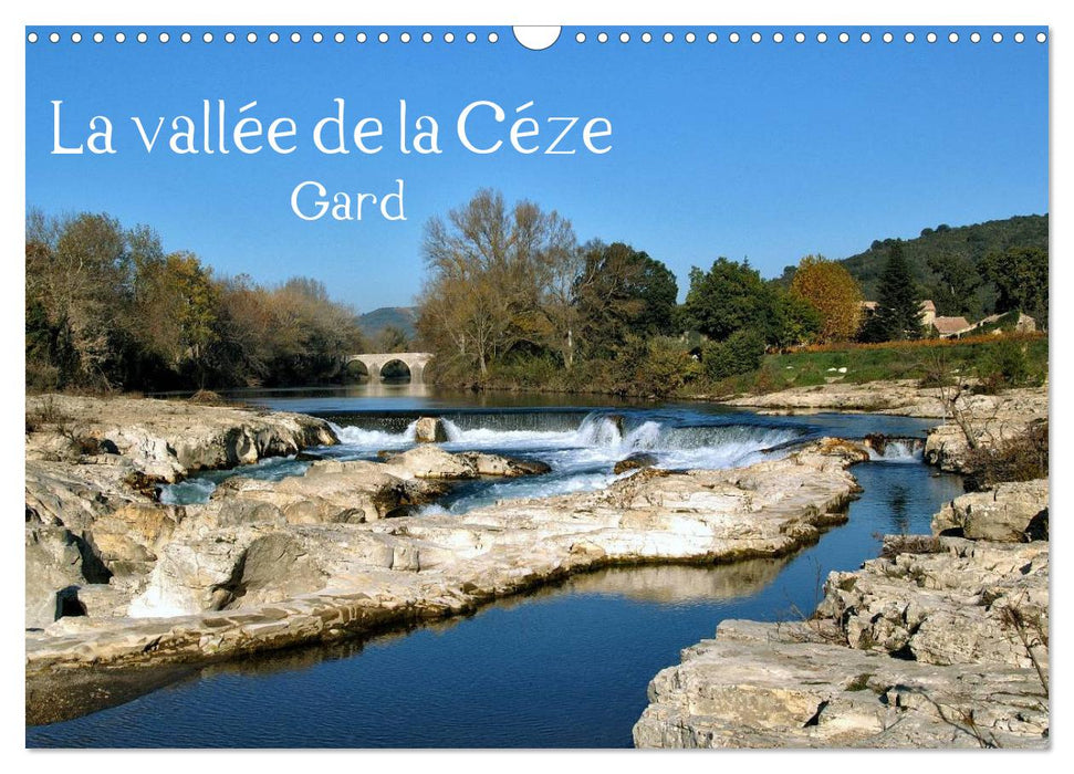 La vallée de la Céze Gard (CALVENDO Calendrier mensuel 2026)