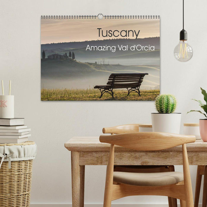 Tuscany Amazing Val d'Orcia (CALVENDO Monthly Calendar 2026)