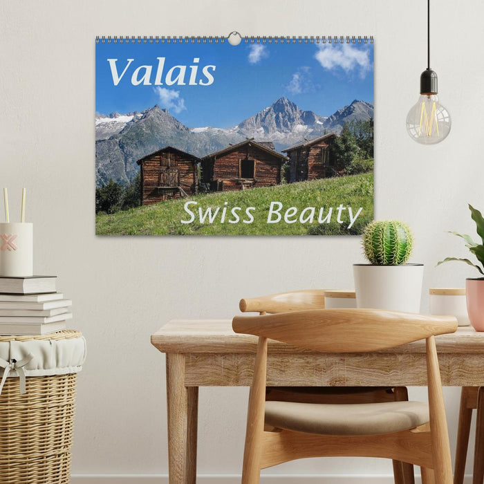 Valais Swiss Beauty (CALVENDO Monthly Calendar 2026)