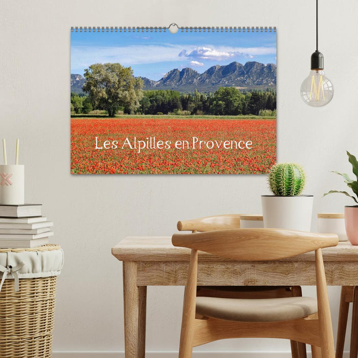 Les Alpilles en Provence (CALVENDO Calendrier mensuel 2026)