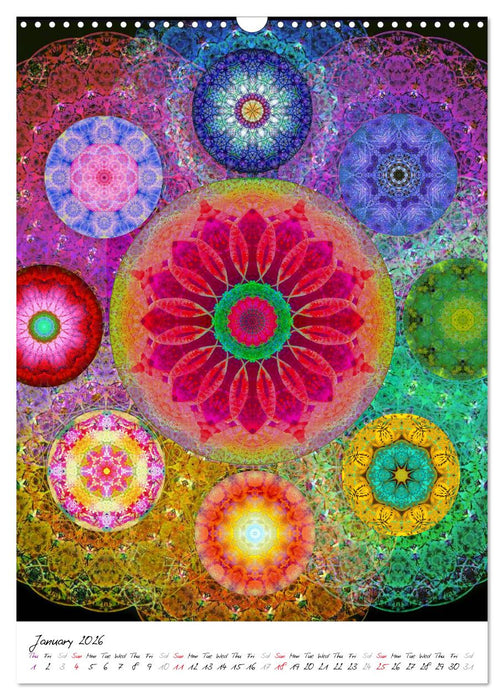 MANDALA COMPOSITIONS (CALVENDO Monthly Calendar 2026)