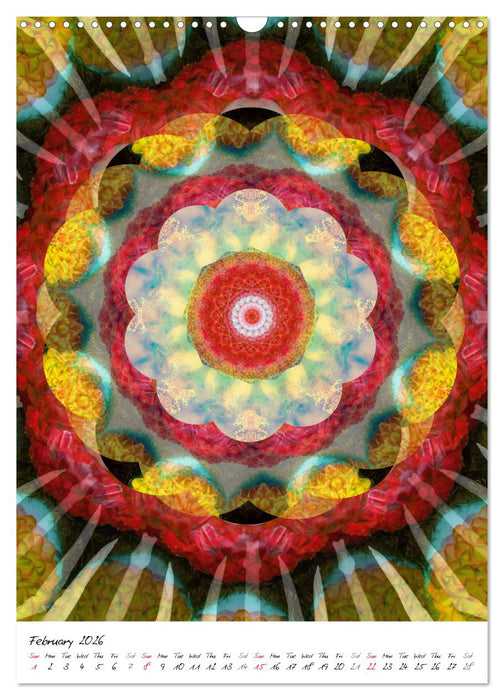 MANDALA COMPOSITIONS (CALVENDO Monthly Calendar 2026)