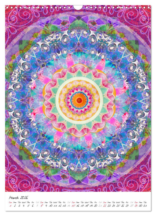 MANDALA COMPOSITIONS (CALVENDO Monthly Calendar 2026)