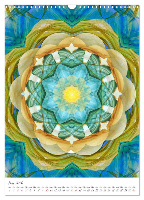 MANDALA COMPOSITIONS (CALVENDO Monthly Calendar 2026)