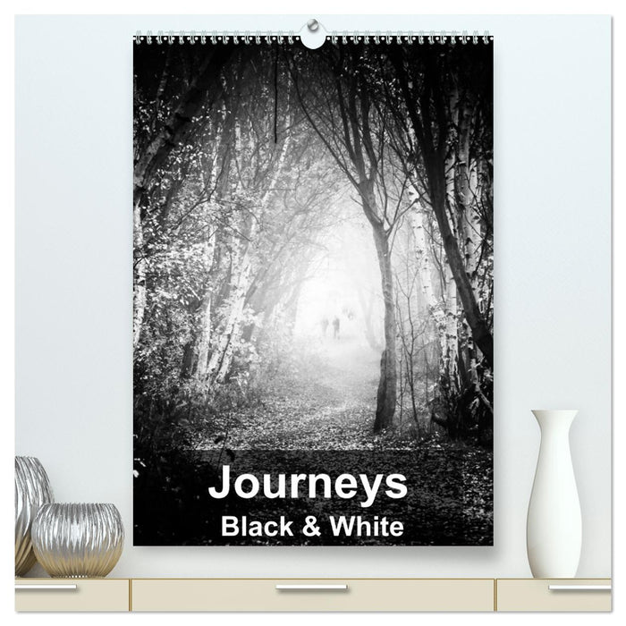 Journeys - Black & White (CALVENDO Premium-Calendar 2026)