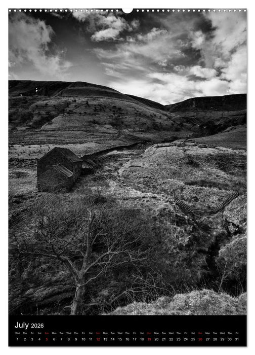 Journeys - Black & White (CALVENDO Premium-Calendar 2026)