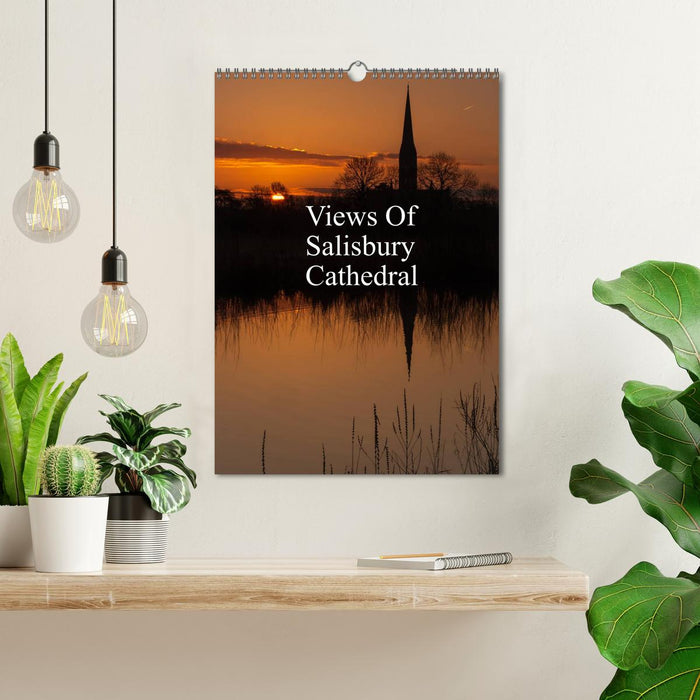 Views Of Salisbury Cathedral (CALVENDO Monthly Calendar 2026)