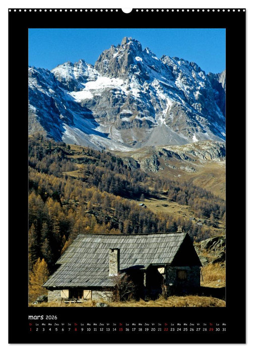 La vallée de la Clarée Hautes-Alpes (CALVENDO Calendrier supérieur 2026)