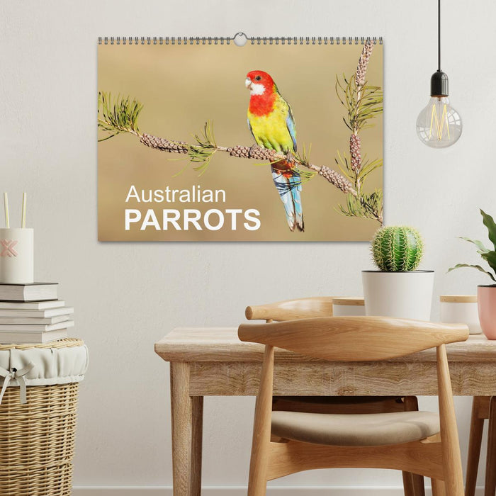Australian Parrots (CALVENDO Monthly Calendar 2026)