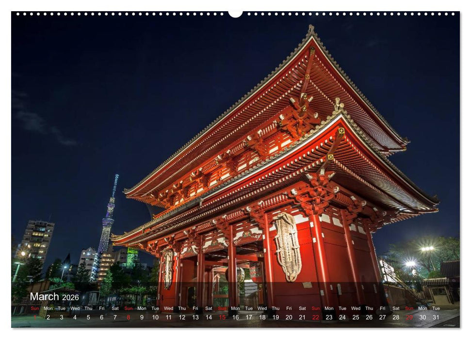 Japan Magic of a great country (CALVENDO Premium-Calendar 2026)