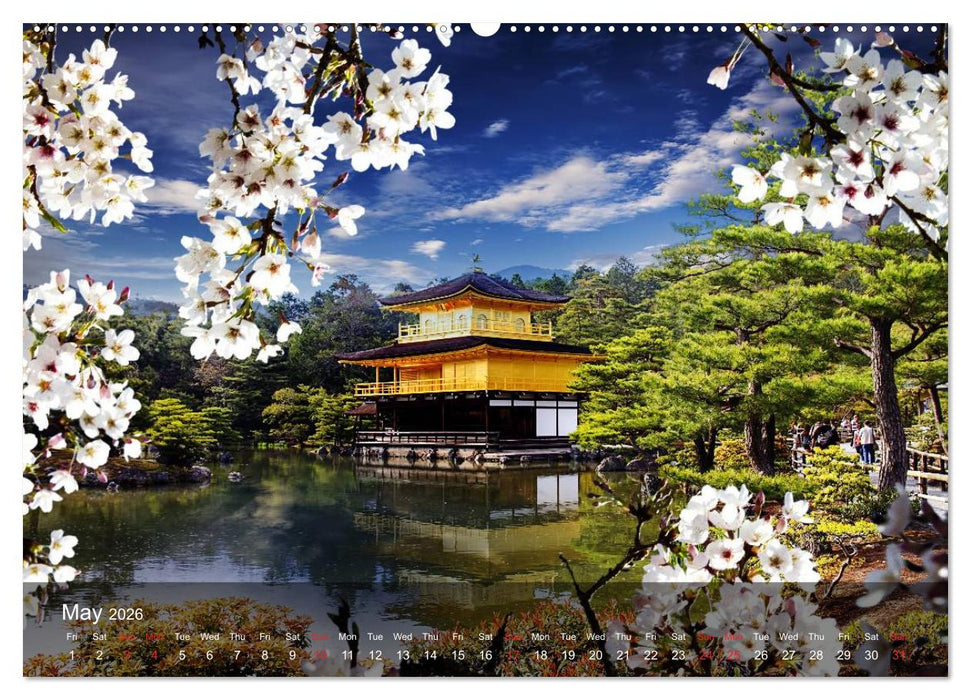 Japan Magic of a great country (CALVENDO Premium-Calendar 2026)