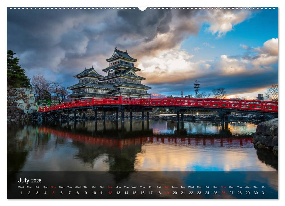 Japan Magic of a great country (CALVENDO Premium-Calendar 2026)