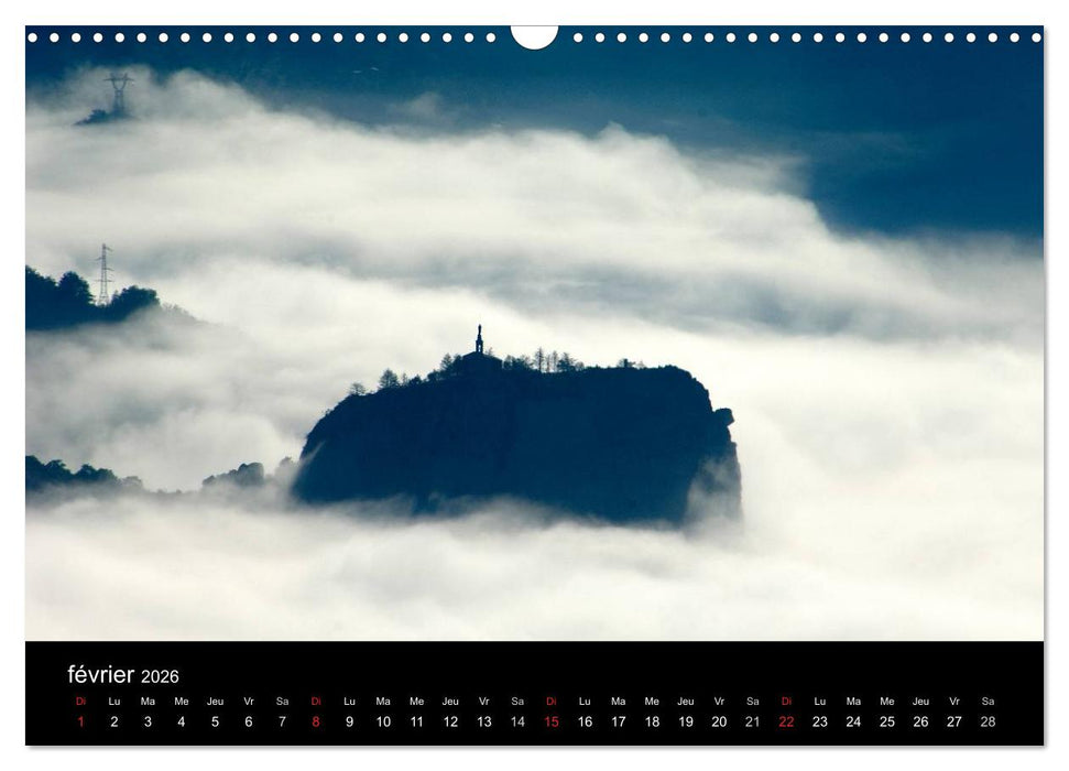 Paysages de Provence (CALVENDO Calendrier mensuel 2026)