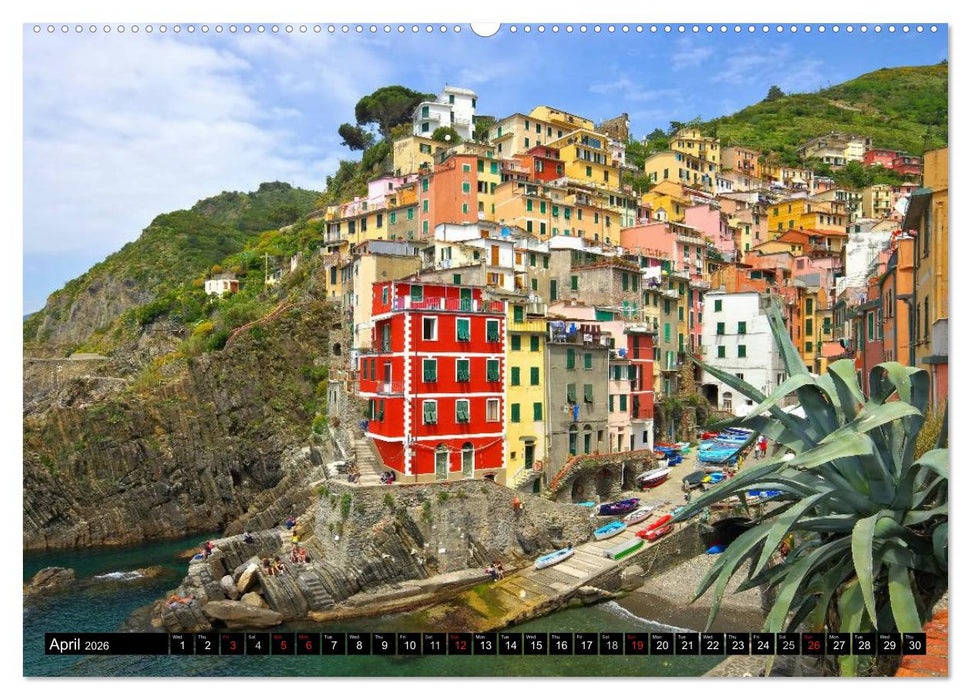 Riviera di Levante The Coast of Liguria (CALVENDO Premium-Calendar 2026)