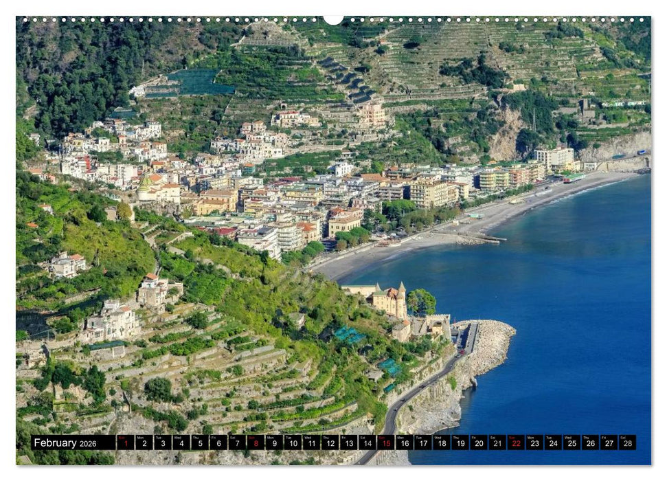 Amalfi Coast and Campania (CALVENDO Premium-Calendar 2026)
