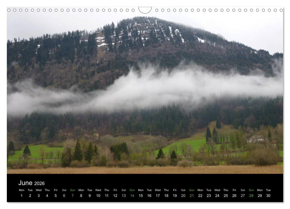 Beautiful Bavarian Alps (CALVENDO Monthly Calendar 2026)