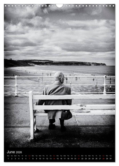 Journeys - Black & White (CALVENDO Monthly Calendar 2026)