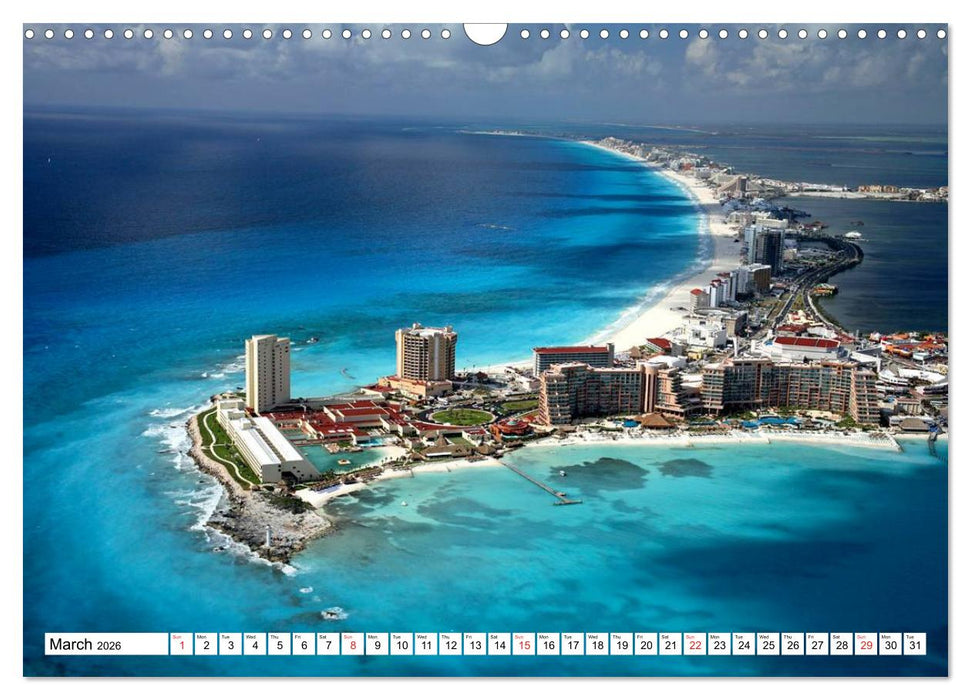 Land of the Maya Mexico-Yucatan (CALVENDO Monthly Calendar 2026)