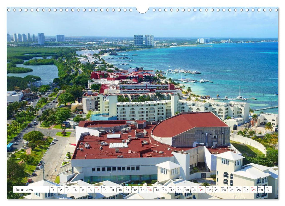 Land of the Maya Mexico-Yucatan (CALVENDO Monthly Calendar 2026)