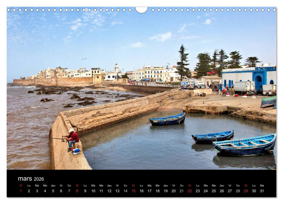Essaouira Maroc (CALVENDO Calendrier mensuel 2026)