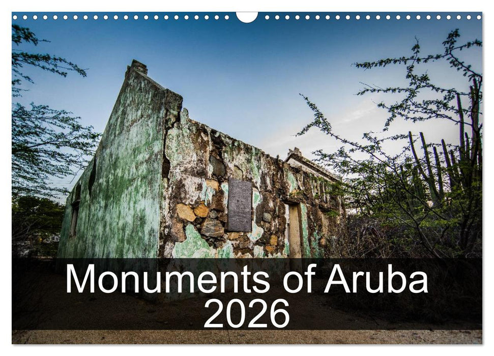 Monuments of Aruba 2026 (CALVENDO Monthly Calendar 2026)