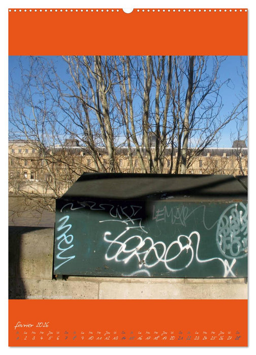 Paris et ses bouquinistes (CALVENDO Calendrier supérieur 2026)