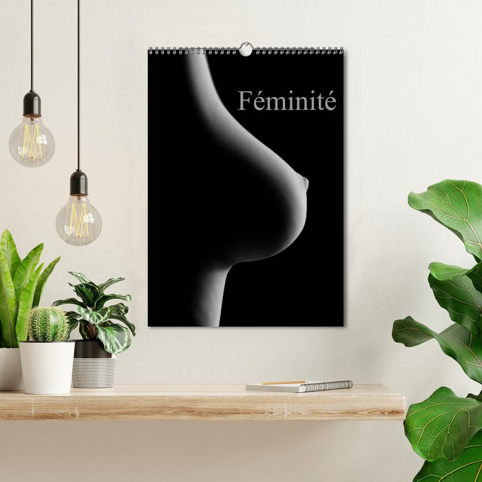 Féminité (CALVENDO Calendrier mensuel 2026)