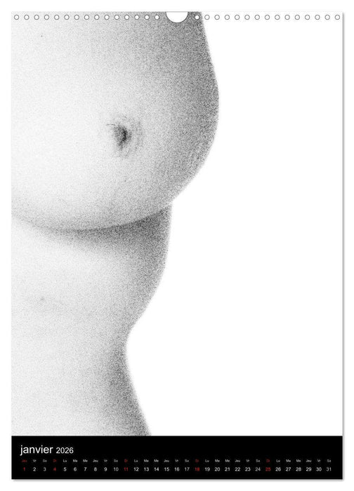 Féminité (CALVENDO Calendrier mensuel 2026)