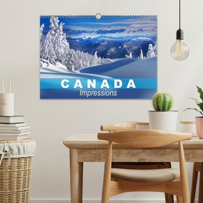 Canada Impressions (CALVENDO Monthly Calendar 2026)