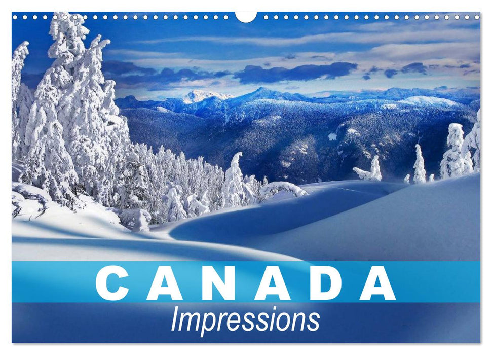 Canada Impressions (CALVENDO Monthly Calendar 2026)