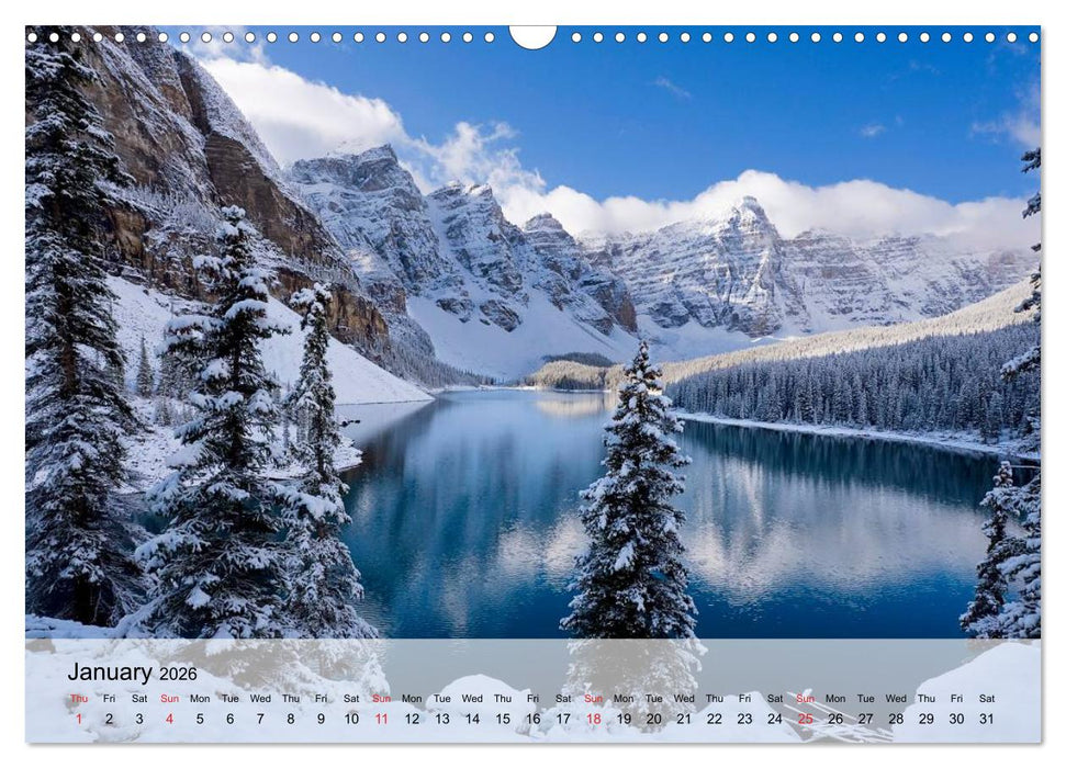 Canada Impressions (CALVENDO Monthly Calendar 2026)