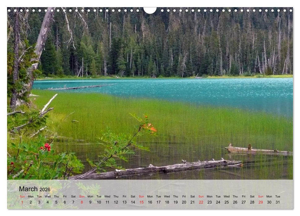 Canada Impressions (CALVENDO Monthly Calendar 2026)