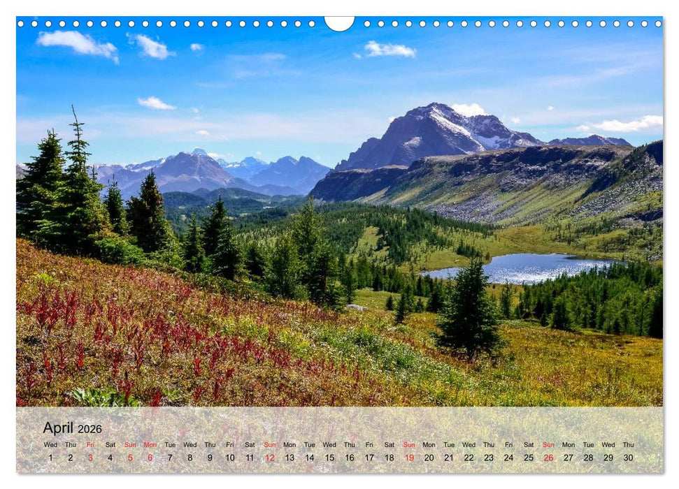 Canada Impressions (CALVENDO Monthly Calendar 2026)