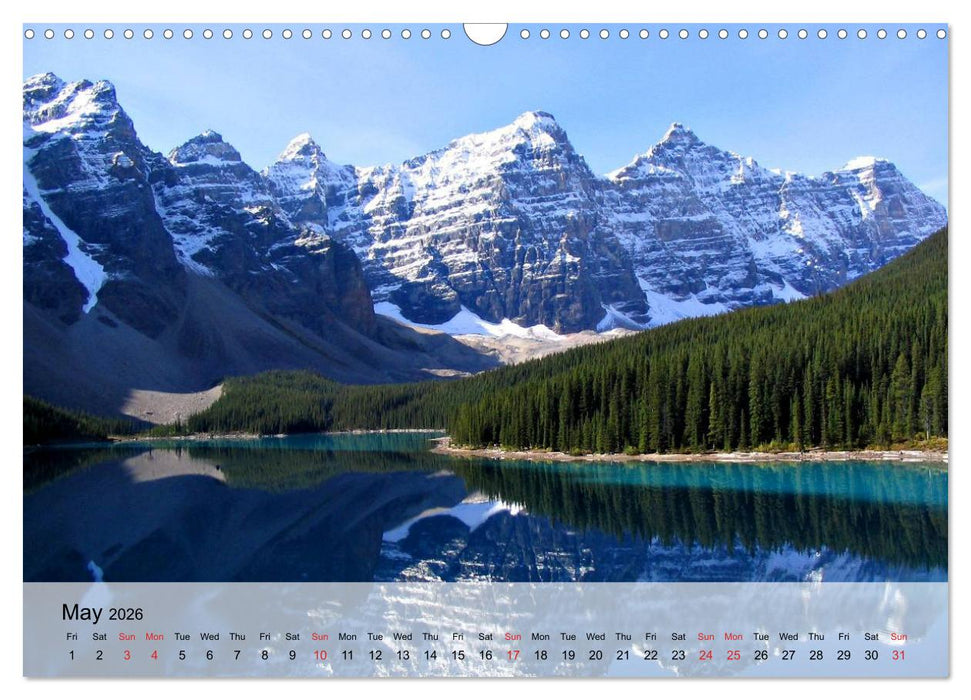 Canada Impressions (CALVENDO Monthly Calendar 2026)