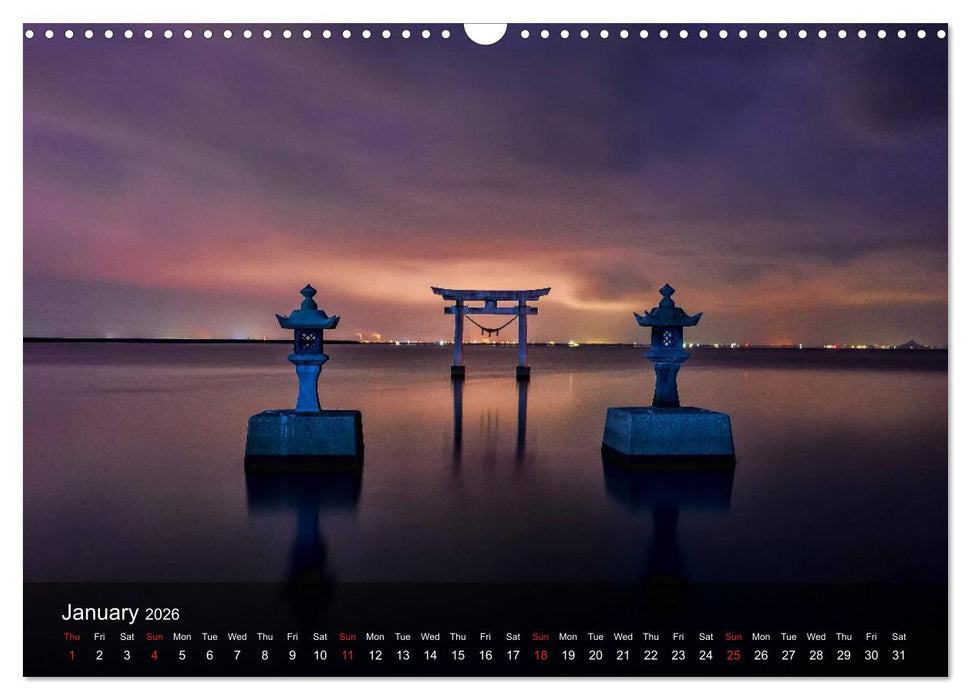 Japan Magic of a great country (CALVENDO Monthly Calendar 2026)