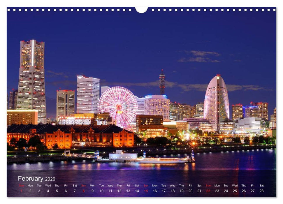 Japan Magic of a great country (CALVENDO Monthly Calendar 2026)