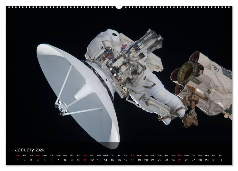 Space and Universe (CALVENDO Premium-Calendar 2026)