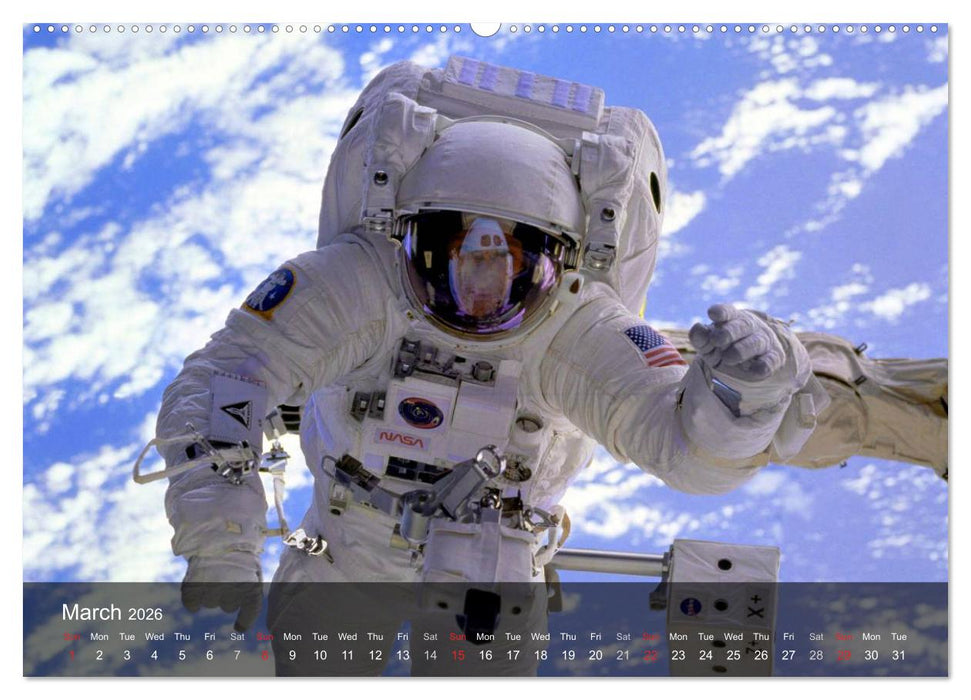 Space and Universe (CALVENDO Premium-Calendar 2026)