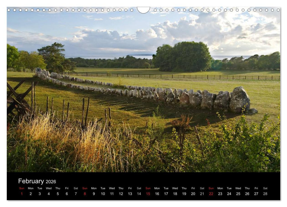 Monuments of Sweden 2026 (CALVENDO Monthly Calendar 2026)