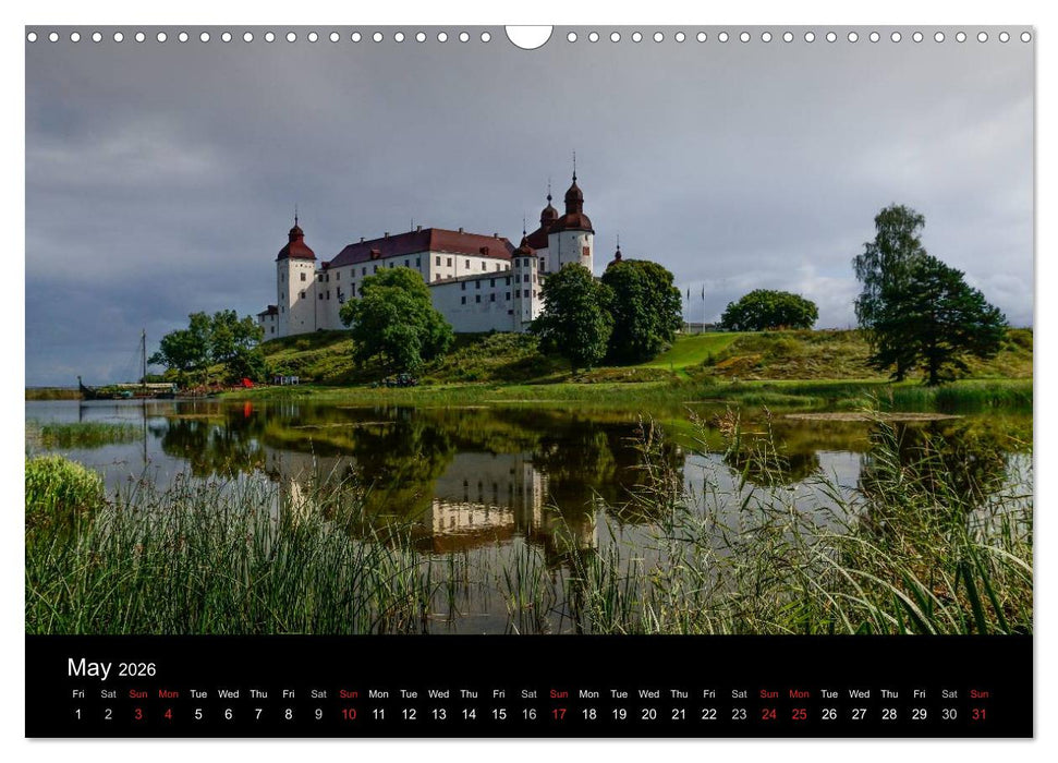 Monuments of Sweden 2026 (CALVENDO Monthly Calendar 2026)