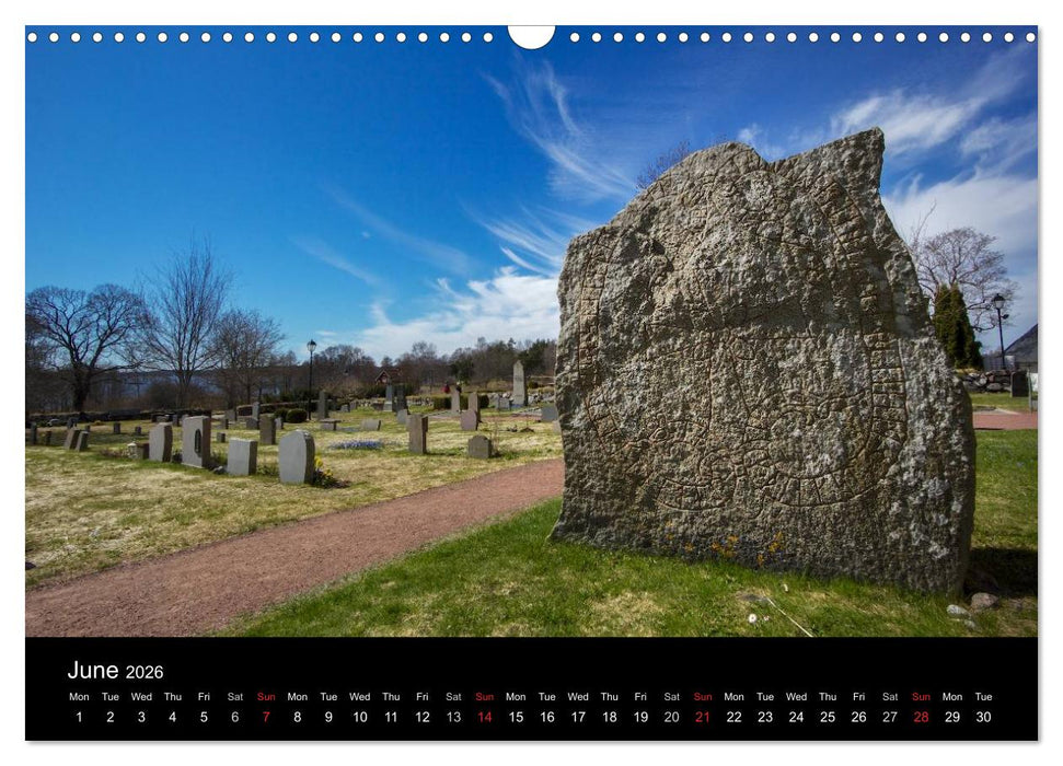 Monuments of Sweden 2026 (CALVENDO Monthly Calendar 2026)