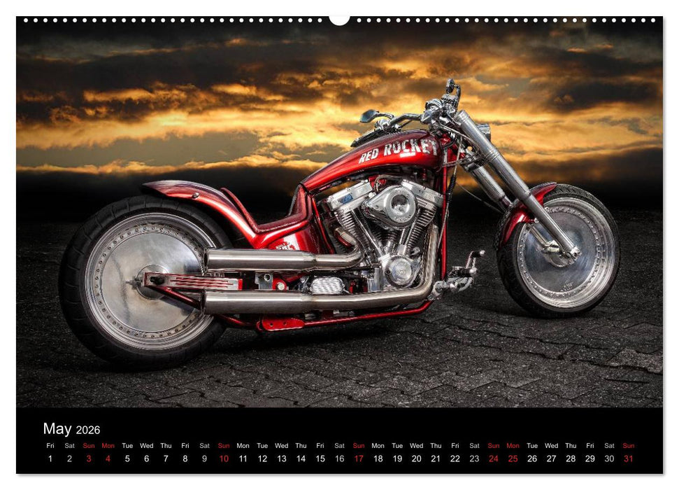 Motorbike Dreams (CALVENDO Premium-Calendar 2026)
