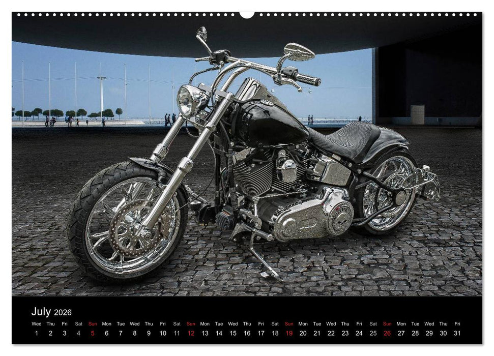 Motorbike Dreams (CALVENDO Premium-Calendar 2026)