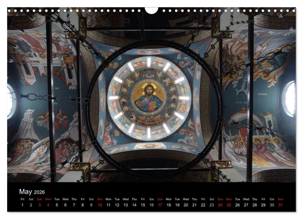 Monuments of Serbia 2026 (CALVENDO Monthly Calendar 2026)