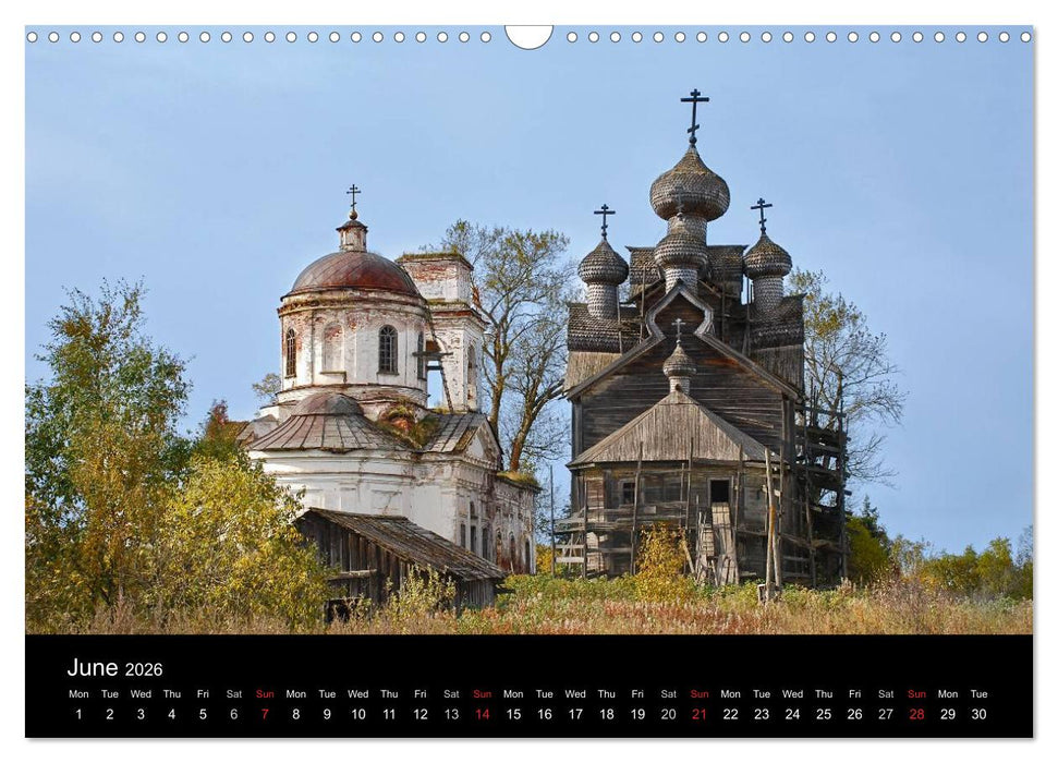Monuments of Russia 2026 (CALVENDO Monthly Calendar 2026)