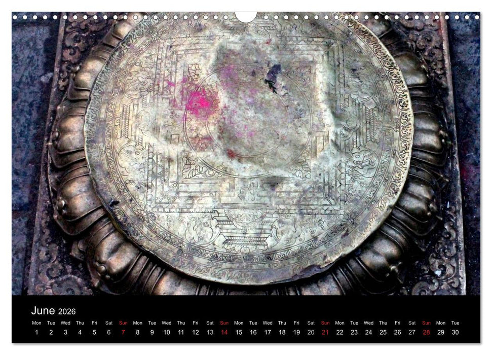 Monuments of Nepal 2026 (CALVENDO Monthly Calendar 2026)