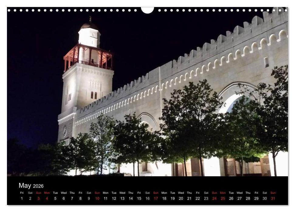Monuments of Jordan 2026 (CALVENDO Monthly Calendar 2026)