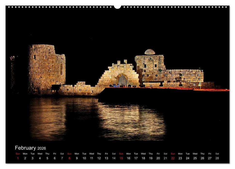 Monuments of Lebanon 2026 (CALVENDO Premium-Calendar 2026)
