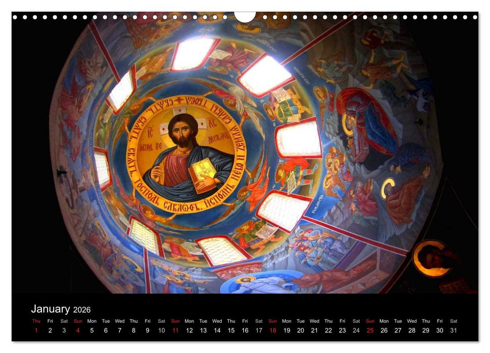 Monuments of Macedonia 2026 (CALVENDO Monthly Calendar 2026)