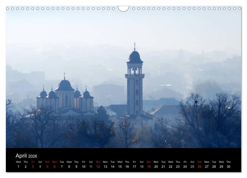 Monuments of Macedonia 2026 (CALVENDO Monthly Calendar 2026)